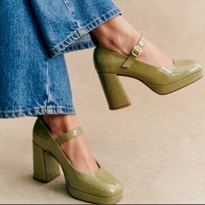 Sézane Georgia Babies High - New with Box - Size 8